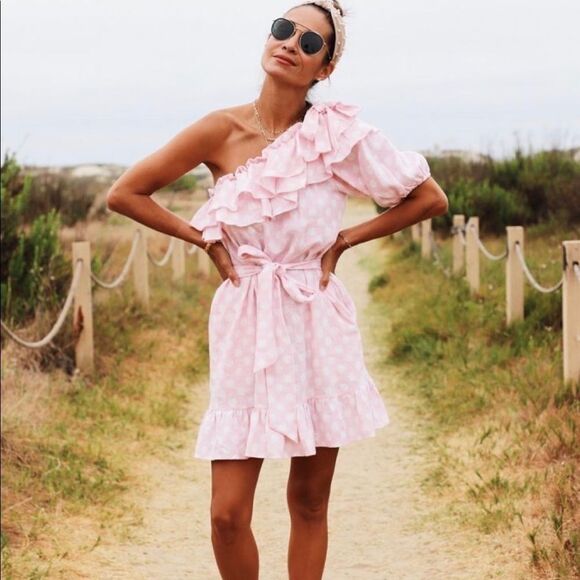 NWT Lisa Marie Fernandez One Shoulder Dress Sz XXS - Picture 1 of 10